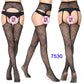 27 Style Women Fishnet Stockings Lingerie Black Jacquard Lace Belt Mesh Elastic Thigh High Stockings Female Spider Web Pantyhose