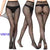 Women's Sexy Tights Black Socks Lace Leggings Floral Sheer Patterned Pantyhose Fishnet Stockings for Women