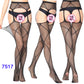 27 Style Women Fishnet Stockings Lingerie Black Jacquard Lace Belt Mesh Elastic Thigh High Stockings Female Spider Web Pantyhose