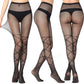 Women's Sexy Tights Black Socks Lace Leggings Floral Sheer Patterned Pantyhose Fishnet Stockings for Women