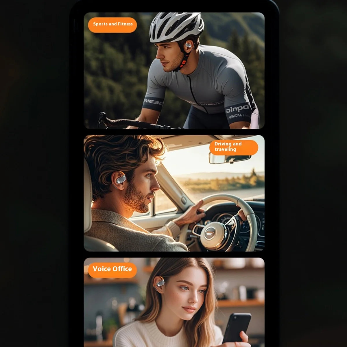 AI Translation Earbuds Real Time Headphones for Women Intelligent Meeting Earphones Wireless Bluetooth Portable Business Travel