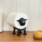 2PCS Pack Adorable Animal-Shaped Toilet Paper Holder: Resin Material, Suitable for Bathroom Decoration