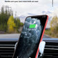 Infrared Induction Car Wireless Charger Stand Car Air Vent Clamp for iPhone 16~12 Pro Max Samsung Galaxy S25/S24 Fast Charging