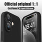 New 17 Series Official Silicone Soft Case for iPhone 17 Air 16 15 14 13 12 11 Pro Max Plus Solid Color Protect Shockproof Cover