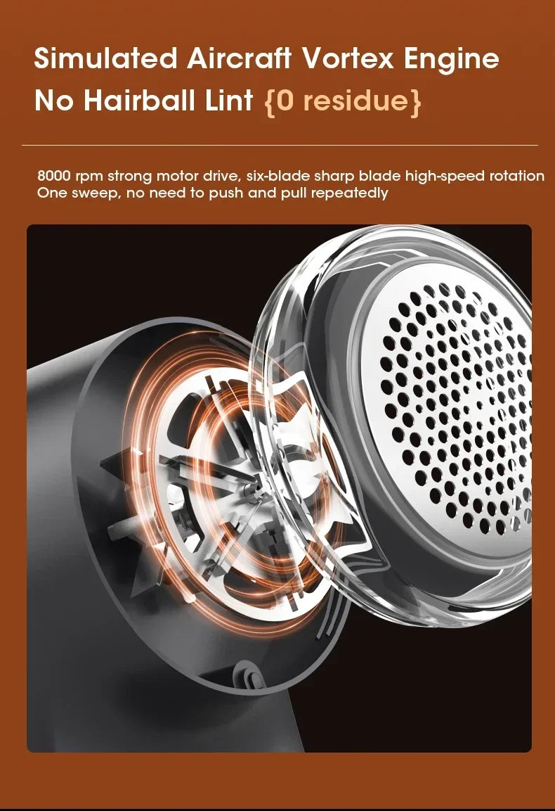 Electric Lint Remover Electric Pellet Fluff Remover Digital Display Debobbler Clothes Shaver Multifunction for Clothes Sweater