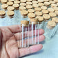 45/70/108 Pcs 10ml Glass Bottles Cork Stoppers Mini Test Tube Jars Tiny Containers For DIY Crafts Wishing Bottles Spice Storage