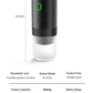 Portable Electric Capsule Coffee Maker Wireless Espresso Maker with Heater Pump 3-in-1 Car Travel Coffee Maker