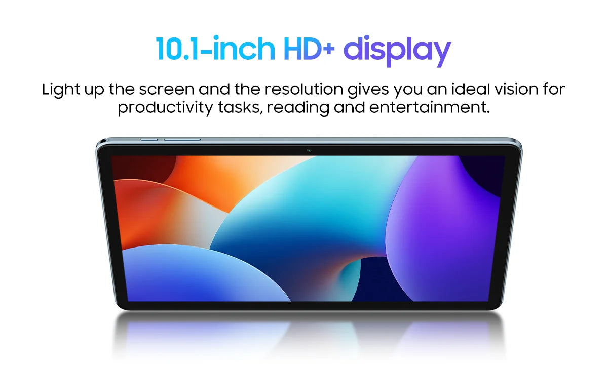 Blackview Tab 30 WIFI Tablet PC 10.1'' 800*1280 HD+IPS Display, Android 13 2GB+64GB,  2.4G/ 5G WIFI 6 Tablet With Dual Speakers