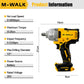 Brushless Impact Wrench 812N.m High Torque Cordless Electric Power Tool for Auto Repair/Construction For DeWalt 20V Battery Pin