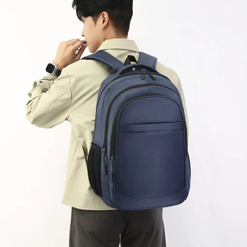 Men's Backpack Oxford Waterproof Backpack Large Capacity Business Computer Bag Leisure Travel Backpack School Student Schoolbag