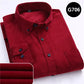 Plus Size 6XL 2025 Autumn/Winter Warm Quality 100% Cotton Corduroy Long Sleeved Button Collar Casual Shirts For Men Comfortable