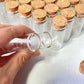 45/70/108 Pcs 10ml Glass Bottles Cork Stoppers Mini Test Tube Jars Tiny Containers For DIY Crafts Wishing Bottles Spice Storage