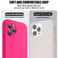 New 17 Series Official Silicone Soft Case for iPhone 17 Air 16 15 14 13 12 11 Pro Max Plus Solid Color Protect Shockproof Cover