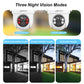 ANRAN Solar Camera 2K 3/5MP 2.4G Wifi Surveillance Security Cameras Home Protection Battery Cameras PIR Detect,Two Way Audio