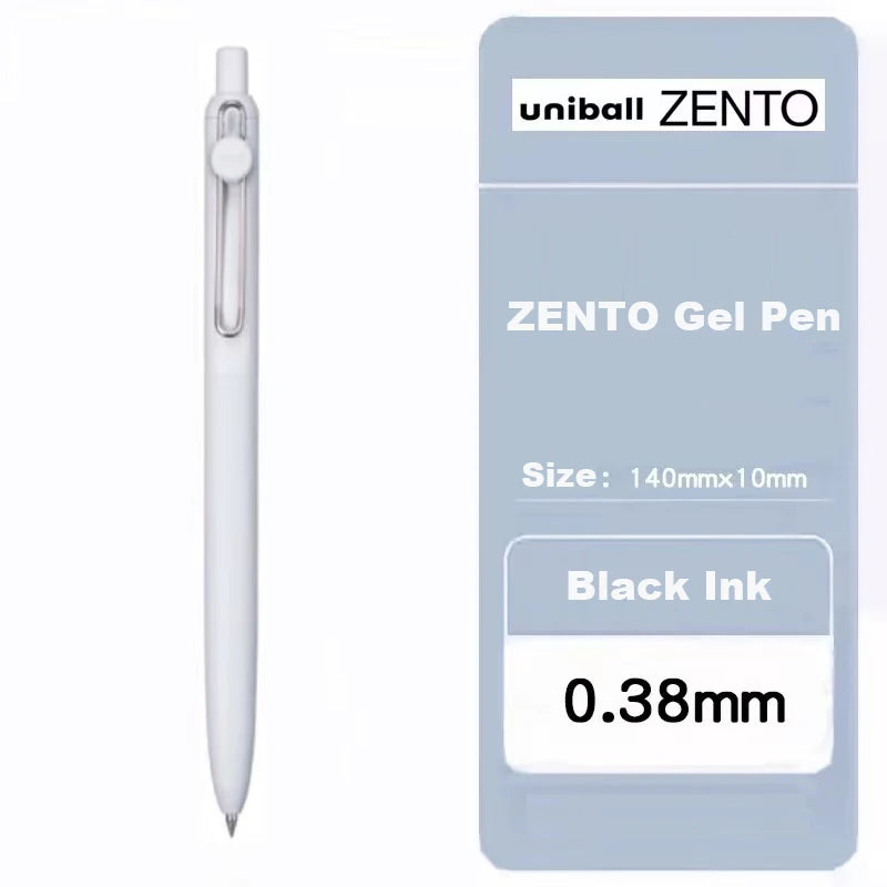 Japan Uni/Mitsubishi Uniball ZENTO series Gel Pen,Small Core 2nd 0.38/0.5mm Business Office Signing stylo back to school station