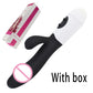 Silicone G Spot Dildo Rabbit Vibrator Dual Vibration 10 Speeds Female Vagina Clitoris Massager Adult Sex Toys For Women