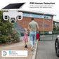 Three Lens Three Screens WIFI Solar Camera 15MP 10X Zoom CCTV Outdoor Automatic Tracking Humanoid Detection PTZ IP66 Cam V380