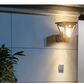 Solar Motion Sensor Light Outdoor LED Waterproof Lawn Street Garden Villa Porch Wall Mounted and Plug-in Dual-Purpose Camping