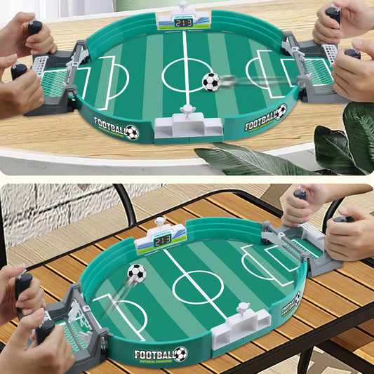 Soccer Table Football Board Game for Family Party Parent-child Interactive Leisure Tabletop Soccer Battle Game for Kids Adults