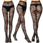 Sexy Mesh Stockings Print Patterns Flower Heart Skull Nylon Push Up  Slim Women Fishnet Tights Y2k Party Club Gothic Pantyhose