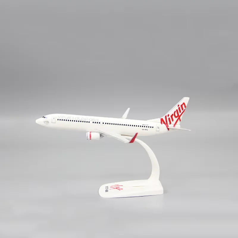 1:200 Scale Virgin Atlantic Flight B737-800 Alloy Passenger Aircraft Model Collection Display Boutique Decoration