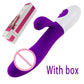 Silicone G Spot Dildo Rabbit Vibrator Dual Vibration 10 Speeds Female Vagina Clitoris Massager Adult Sex Toys For Women