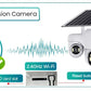 Three Lens Three Screens WIFI Solar Camera 15MP 10X Zoom CCTV Outdoor Automatic Tracking Humanoid Detection PTZ IP66 Cam V380