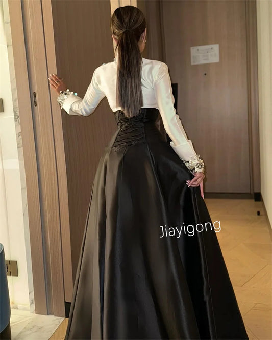 Simple Jersey Rhinestone Pleat A-line V-neck Long Dresses Quinceanera Classic Exquisite Sizes Available