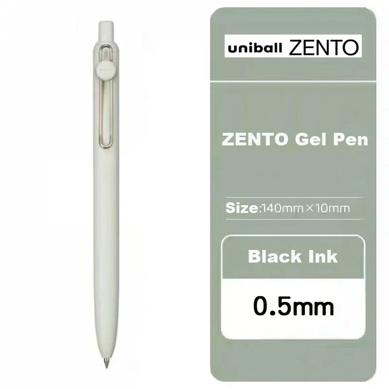 Japan Uni/Mitsubishi Uniball ZENTO series Gel Pen,Small Core 2nd 0.38/0.5mm Business Office Signing stylo back to school station