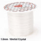 100m Strong Elastic Crystal Beading Thread Cord Jewelry Making Necklace Bracelet DIY Beads String Stretchable Thickness 0.5-1mm