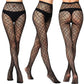 Sexy Mesh Stockings Print Patterns Flower Heart Skull Nylon Push Up  Slim Women Fishnet Tights Y2k Party Club Gothic Pantyhose