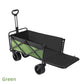 Extra Long Extender Collapsible Wagon Cart Large Weight Capacity Heavy Duty Beach Wagon Cart Outdoor Portable Camping Equipment