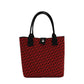 New Knitted Large Capacity Simple Stylish Handbag Customizable Personality Weave Bag Commuter Friendly Birdseye Pattern