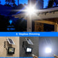 LED Solar Light For Outdoor Garden Floodlight Luminous Waterproof Stairs Wall Solar Light Dimming Light/time/remote Control