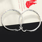 Charms 3CM circle hoop Earrings for Women fashion Pretty wedding party Jewelry Holiday gifts