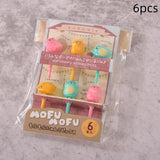 Fruit Fork Cartoon Kids Cake Fruit Toothpick Mini Animal Fork Food Grade Plastic Bento Lunch Bento Accessories Party Decor