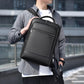Executive Backpack Men PU Leather USB Charging Satchel Briefcase Office Travel Laptop Office Business Shoulder Back Pack Male