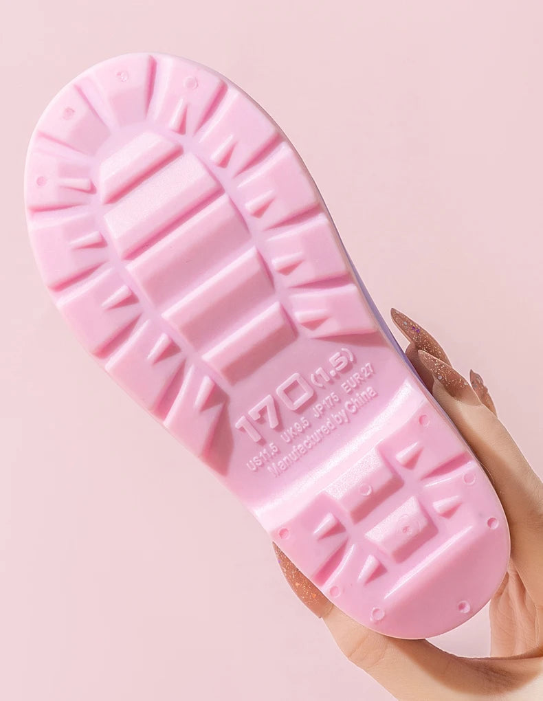 Sanrio Children's Rain Boots Cute Kuromi Melody Pachocco Non-slip Rain Shoes For Boys And Girls Waterproof Shoes Summer Summer