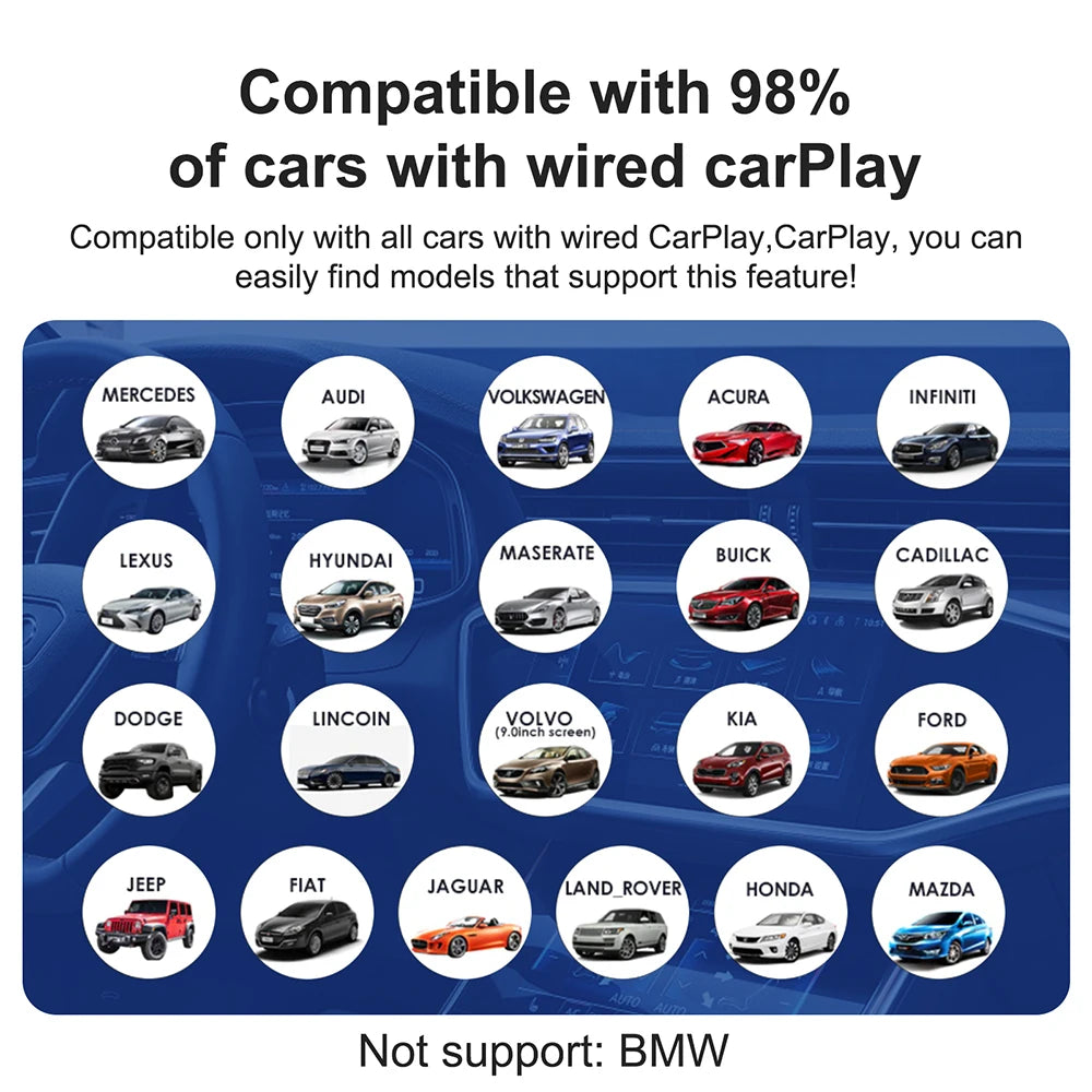 Android 13 TV Box Smart CarPlay Ai Box Wifi Wireless Android Auto Built-in Play Store For YouTube Netflix OEM CarPlay Cars