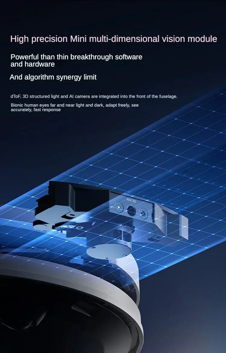 Original Ecovacs Deebot T50 PRO Vacuum Cleaner Robot Chinese Version 15800Pa Hair Zero-tangle Stepless 70°C Hot Water