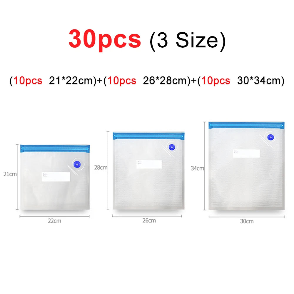 Mini Vacuum Sealer USB Rechargeable Food Packaging Plastic Sealing Machine Wireless Vacuum Sealer Pump With Reusable Zipper Bag