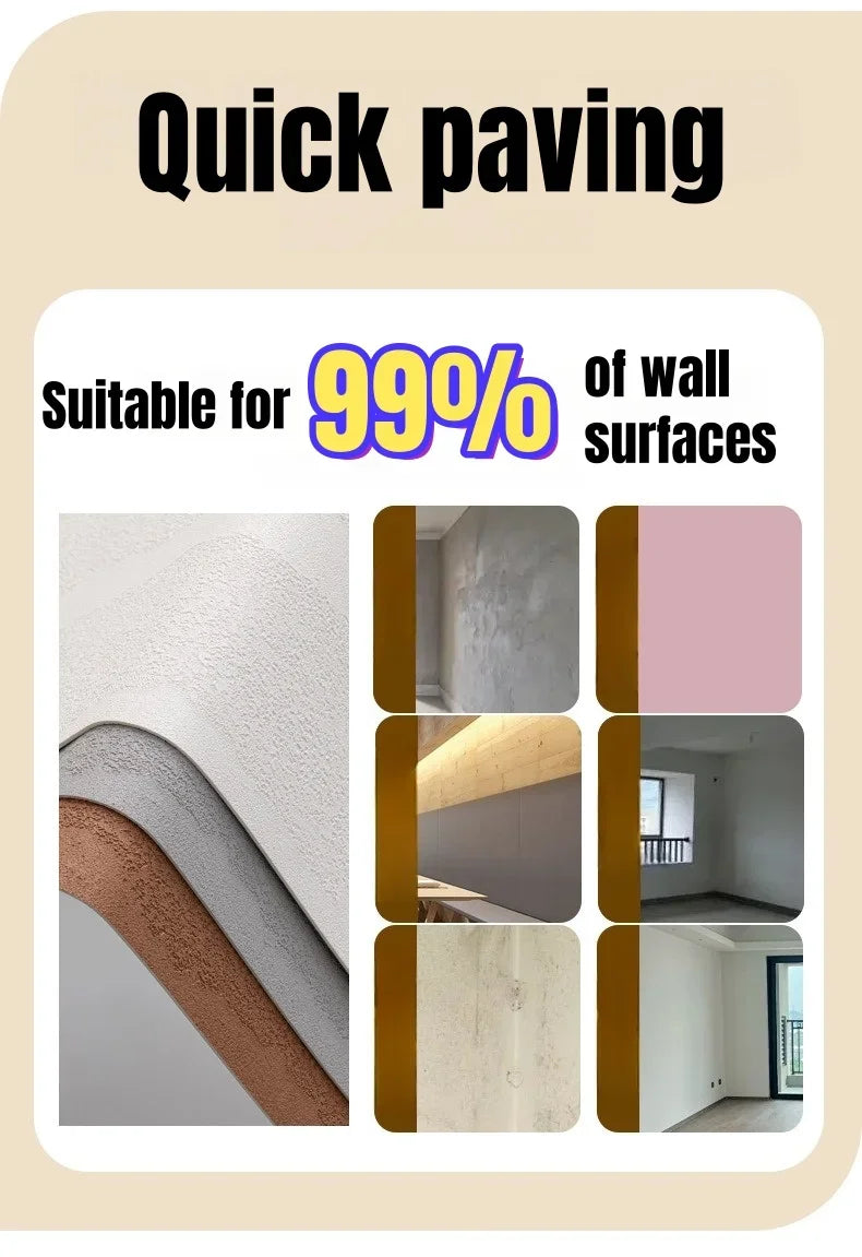 Imitate Travertine Wallpapers 3D Slate Textured Thickening Foam Self Adhesive Wall Stickers Suitable for Smooth and Flat Walls