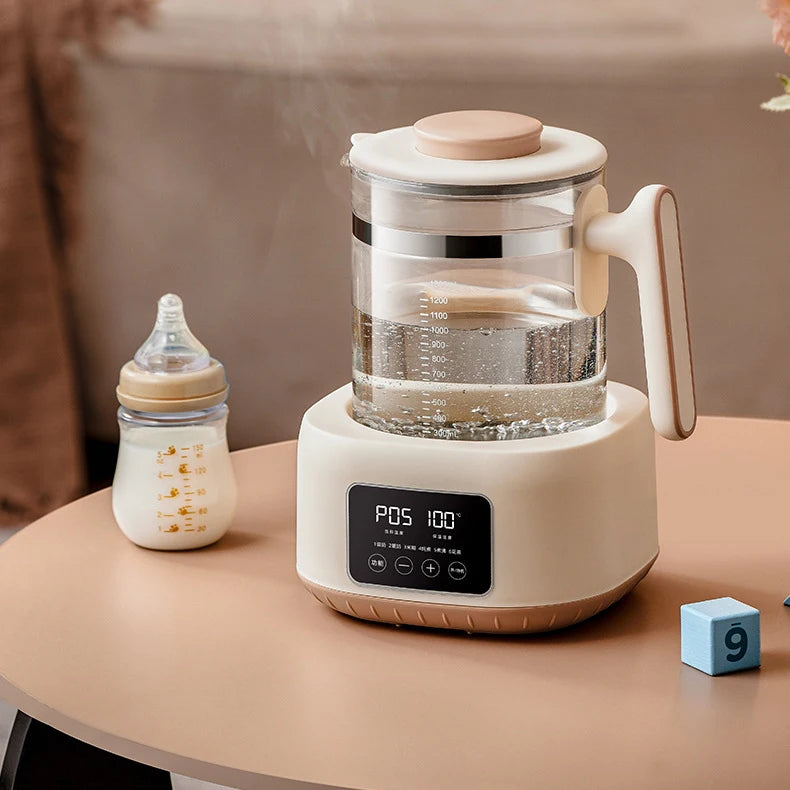 1300ml Infant Thermostatic Milk Regulator Baby Kettle 72 Hours Keep Warm Hot Water Smart Insulation Pot Milk Powder Warmer 220V