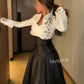 Simple Jersey Rhinestone Pleat A-line V-neck Long Dresses Quinceanera Classic Exquisite Sizes Available