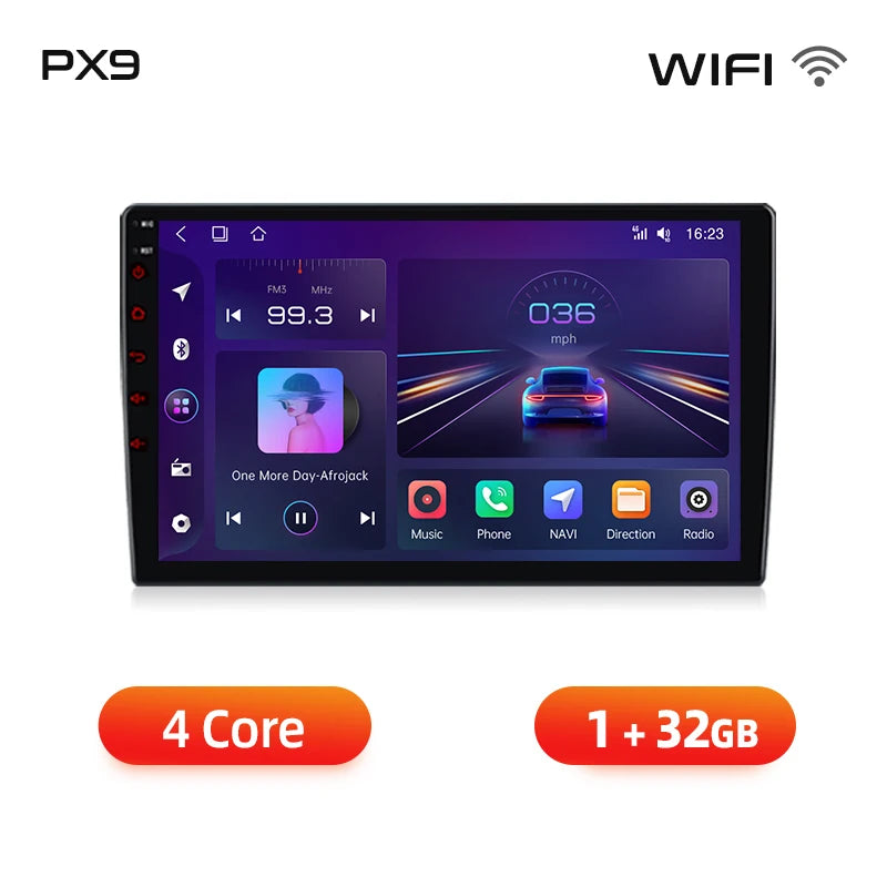 AWESAFE PX9 Car Radio Autoradio for  Renault Megane 2 2002 - 2009  Wireless Carplay Screen Android Auto Stereo GPS Navi FM RDS