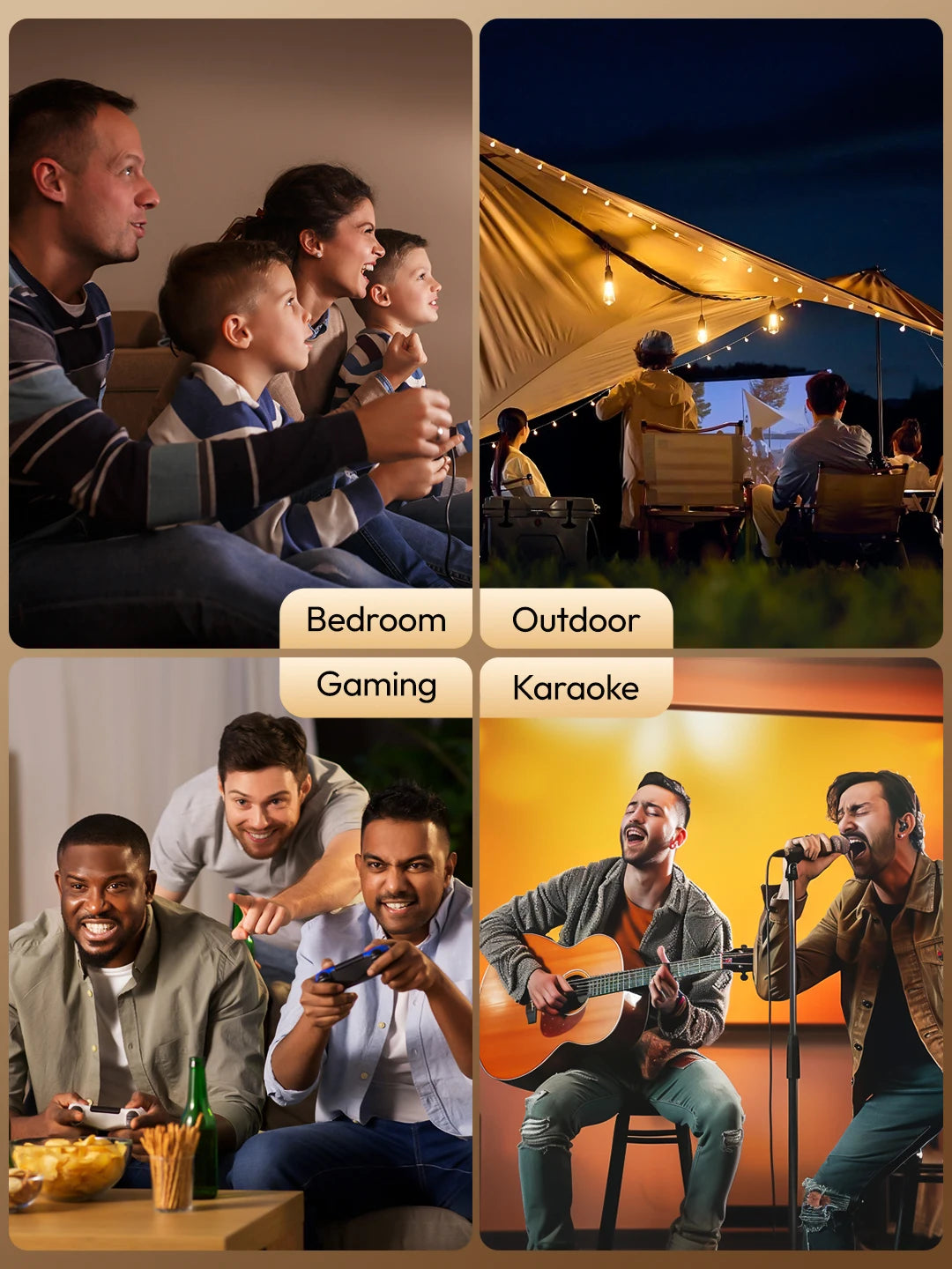 VEVSHAO A12 Projector Mini Portable  LED Video Android 13.0 WIFI 6 Mirror SmartPhone for 1080P 4K Video Home Cinema Projector