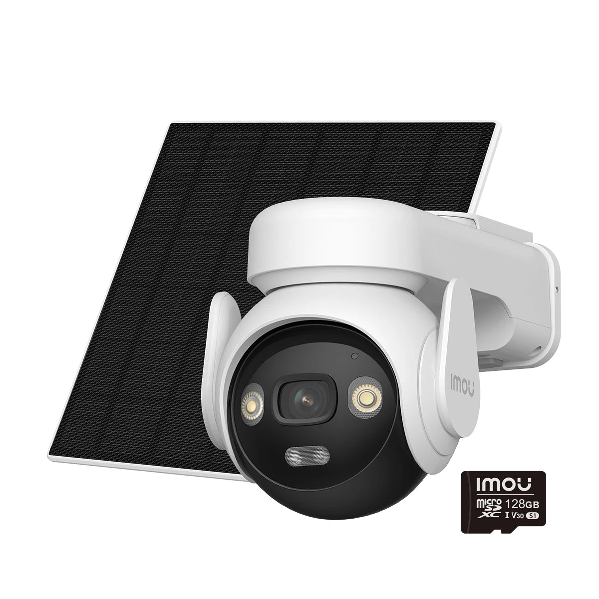 IMOU AOV PT Pro 5MP With Solar Panel 360° PTZ Outdoor Security Camera 4G LTE Wifi Aurora Color Night Vision Auto Track IP Camera