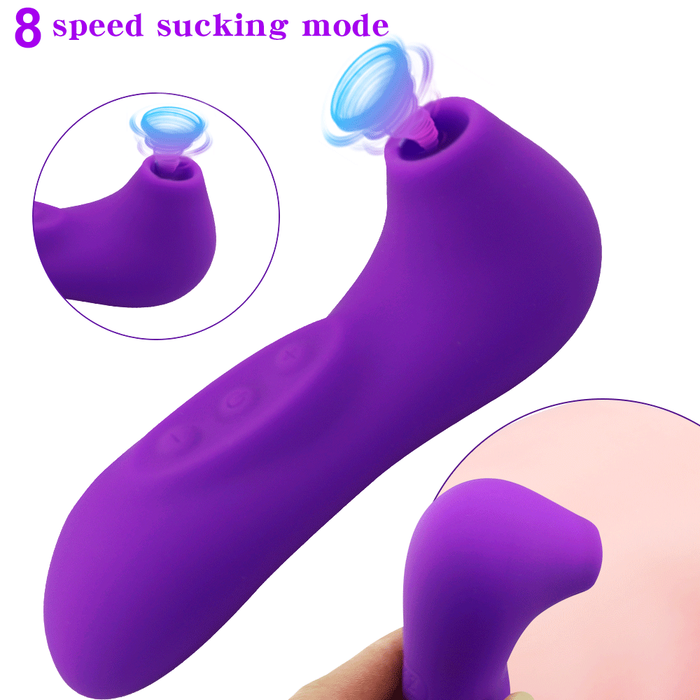 Powerful Suction Cup Clitoral Sucking Vibrator for Women Female Clitoral Nipple Oral Vacuum Stimulator Massager Adult Products