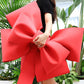 New 30/50/75cm Christmas Giant Bow Large Handmade Bow Knot Kit Party Background Multi-scene Christmas DIY Decor Festivity Decor