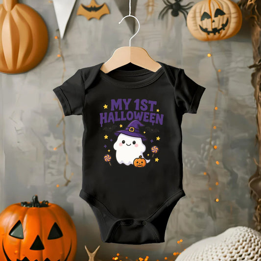 My 1st Halloween Baby Rompers Girls Boys Cute Bodysuit Toddler Halloween Costume Infant Clothes First Halloween Baby Gift